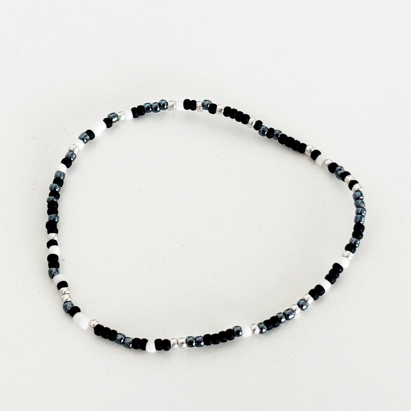 Elastic Seed Bead Bracelet
