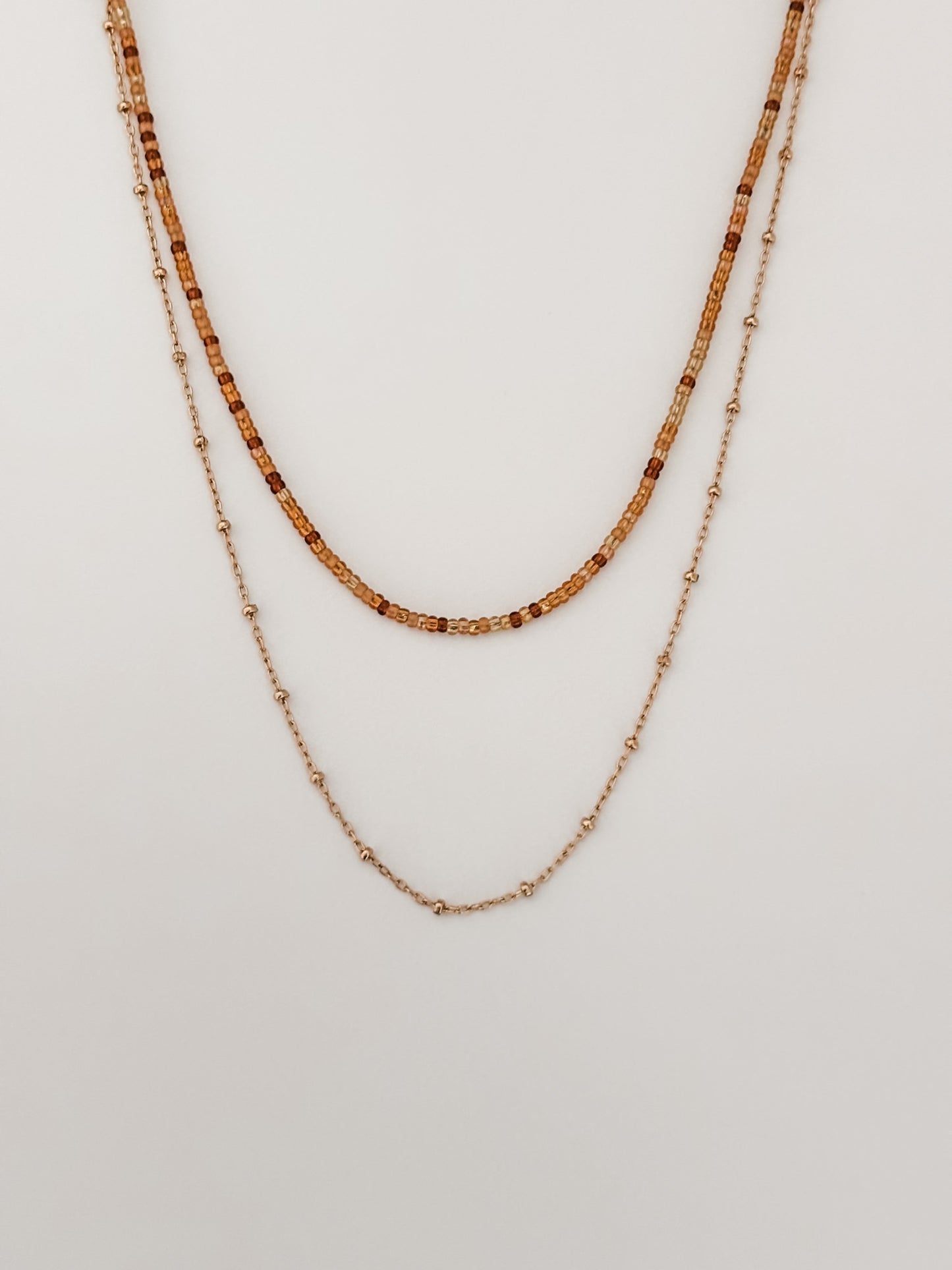 Everyday Layered Necklace - Simmer Down
