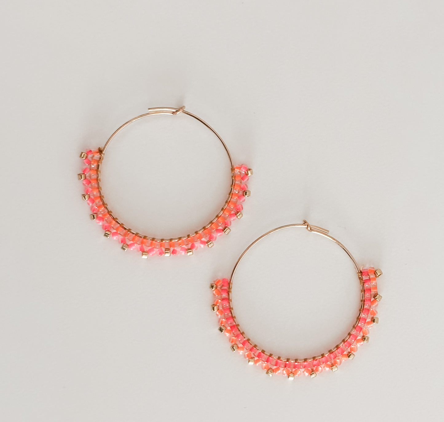Color Mix Midi Hoops