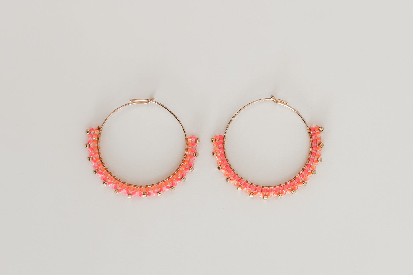 Color Mix Midi Hoops