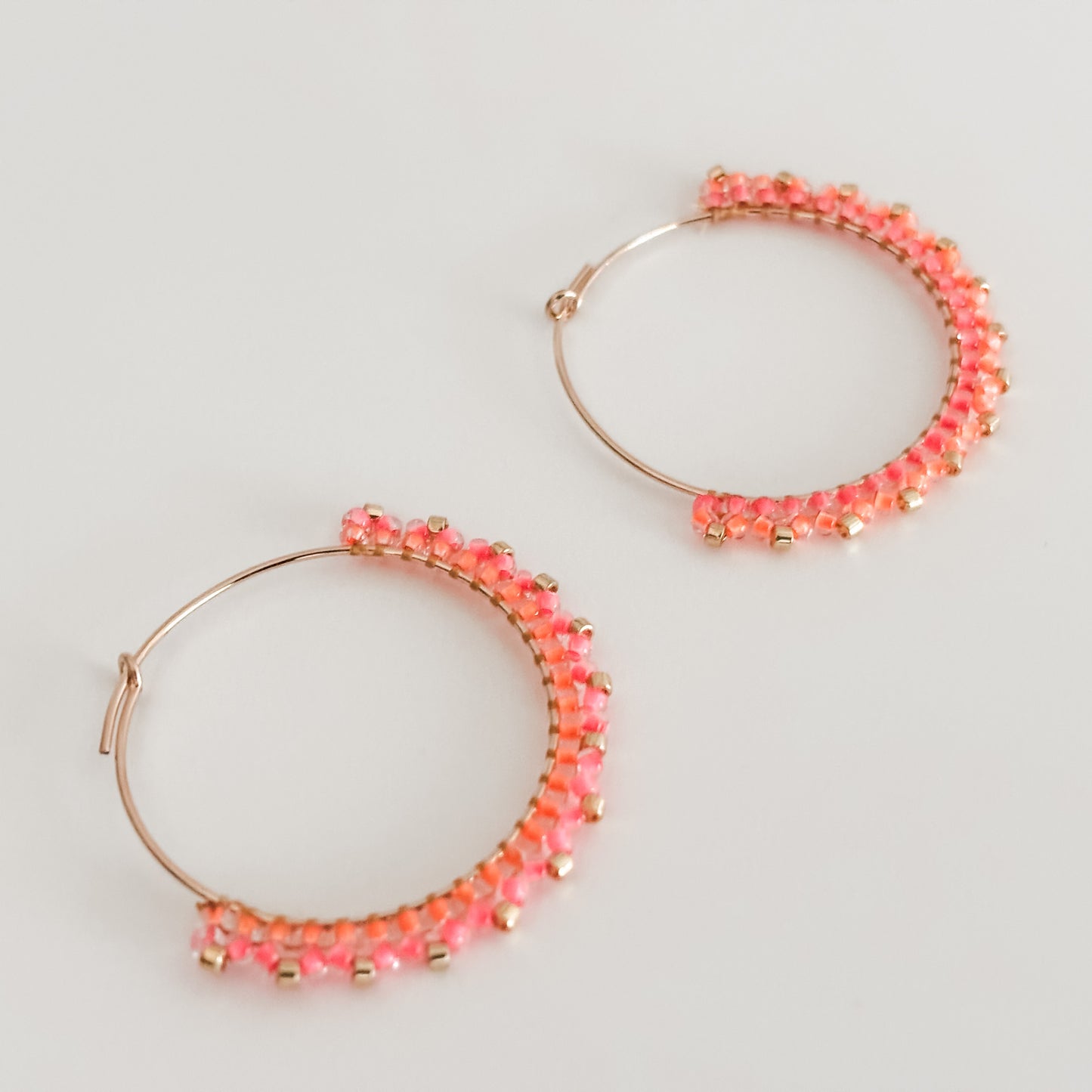 Color Mix Midi Hoops