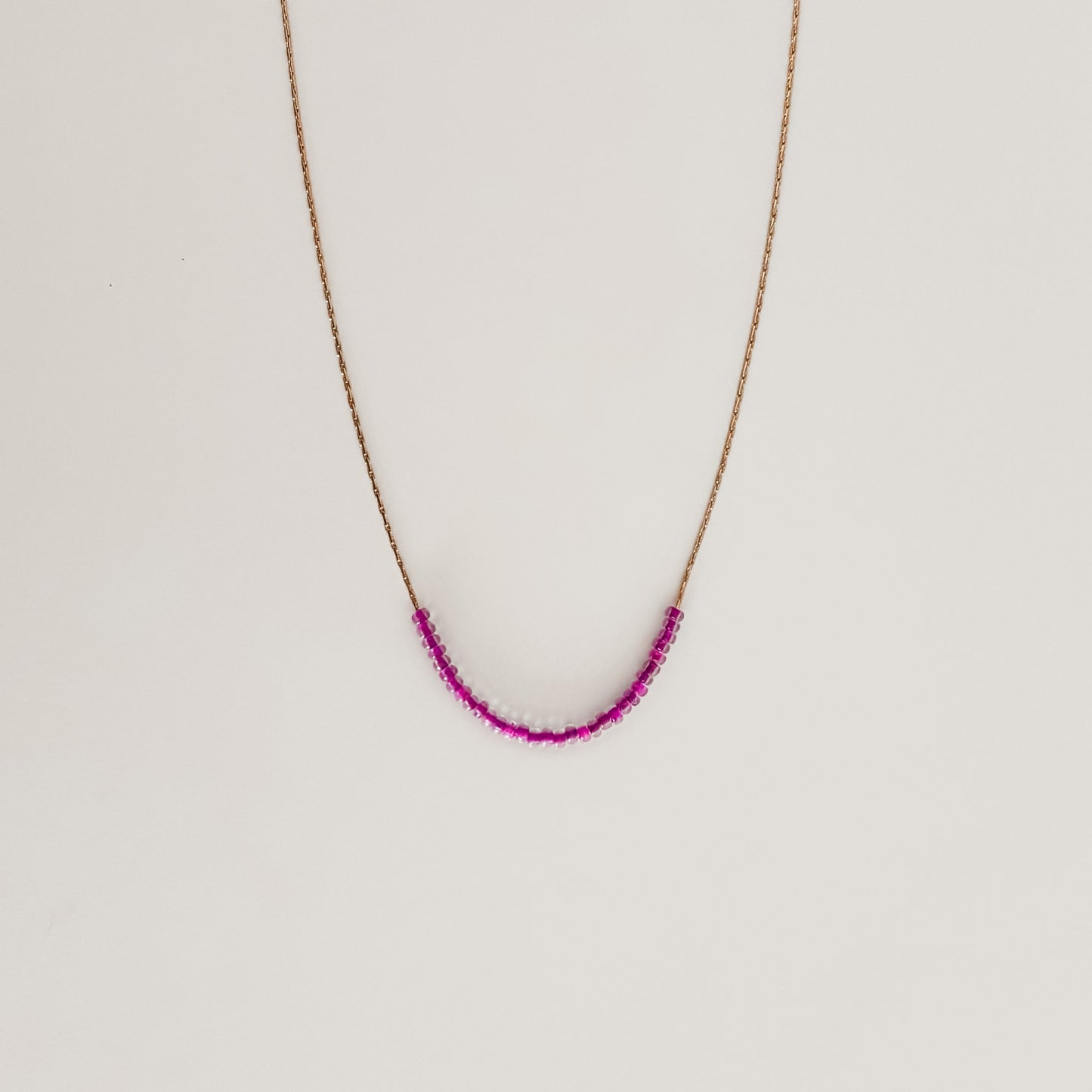 Simply Sweet Bead Chain Necklace