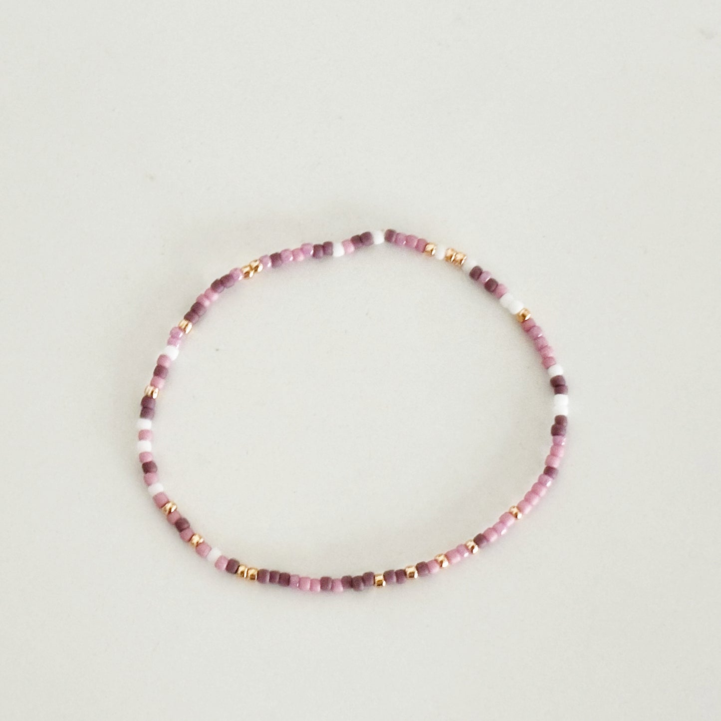 Elastic Seed Bead Bracelet