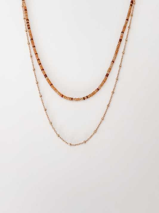 Everyday Layered Necklace - Simmer Down